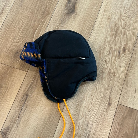The North Face Unisex Men’s Black and Blue Winter Warm Ski Hat - Picture 1 of 4